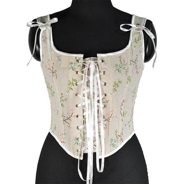 Lace-Up French Bustier Corset