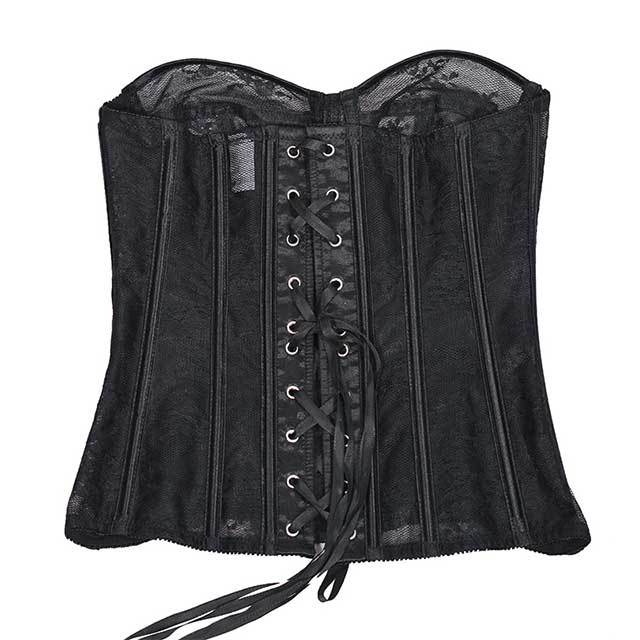 Lace Perspective Mesh Shapewear Corsets