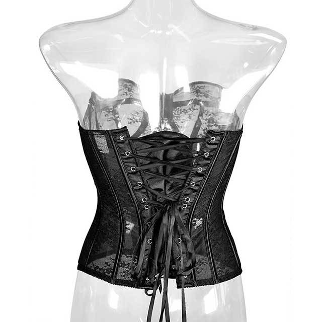 Lace Perspective Mesh Shapewear Corsets