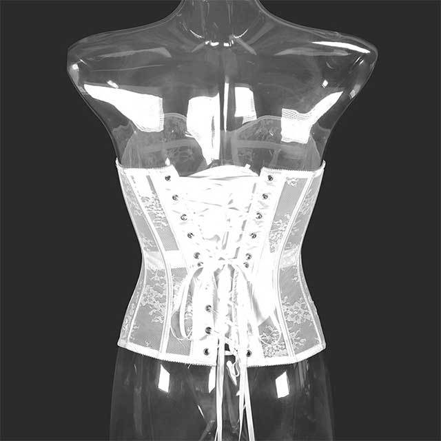 Lace Perspective Mesh Shapewear Corsets