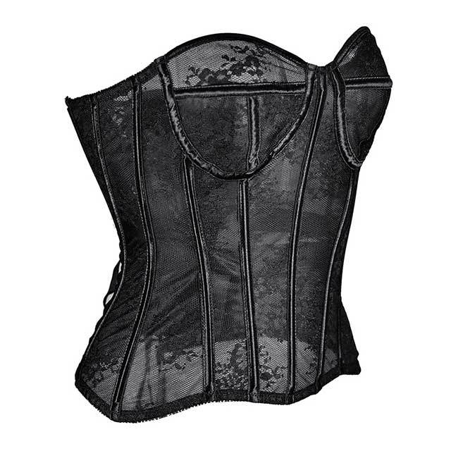 Lace Perspective Mesh Shapewear Corsets
