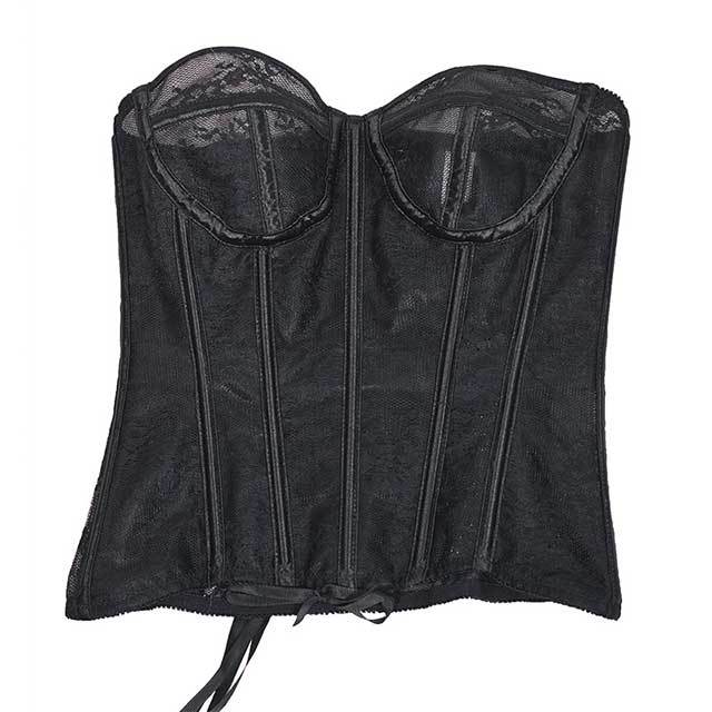 Lace Perspective Mesh Shapewear Corsets