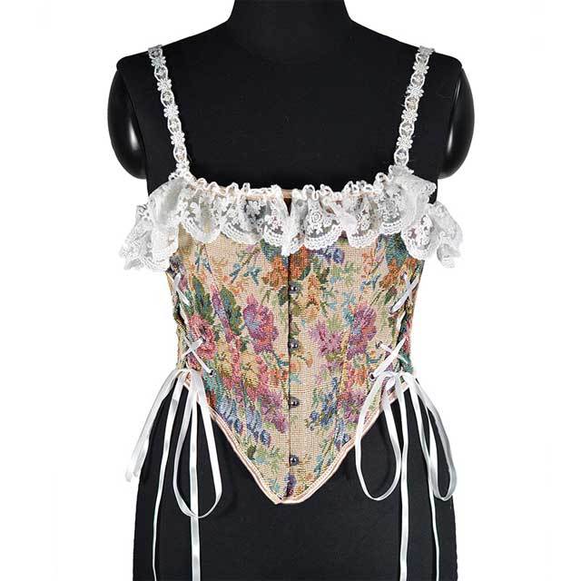 Lace Trim Fashion French Bustier Corset