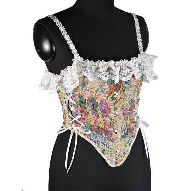 Lace Trim Fashion French Bustier Corset