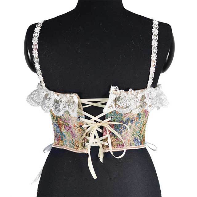 Lace Trim Fashion French Bustier Corset