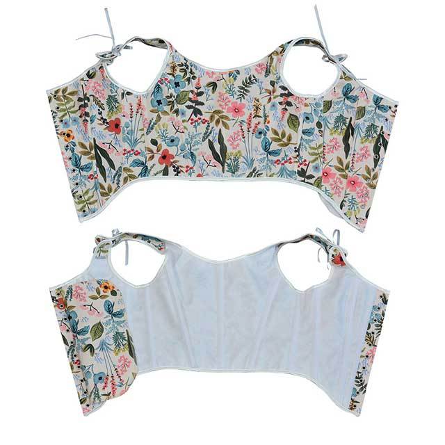 Retro Fashion Front Lace-Up Bustier Corset