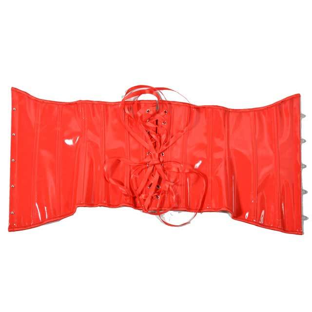 Shiny Leather Underbust Waist Training Corset