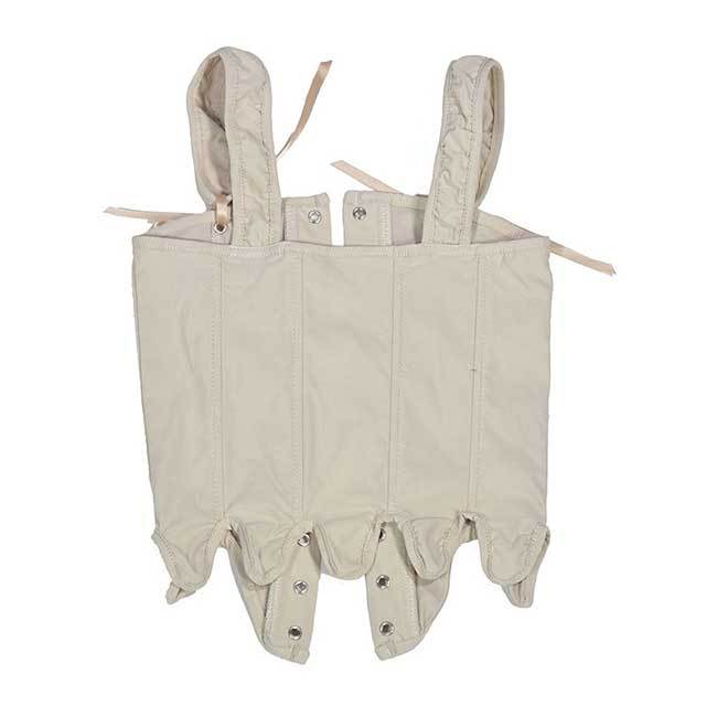 Slim Irregular Bustier Corset Crop Top