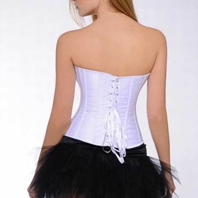 Lace-Up Boned Women Burlesque Corset