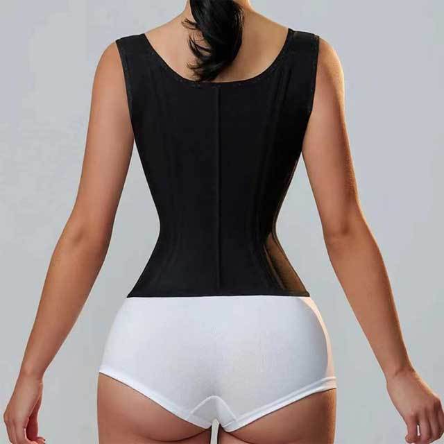 15 Steel Boned Latex Body Shaper Vest