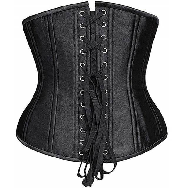 Double Steel Boned Waist Training Corset