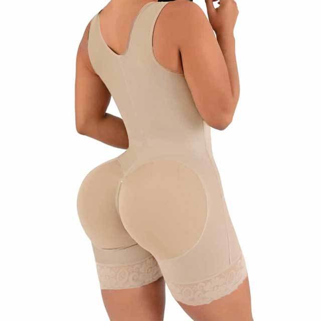 Hook And Eyes Tummy Control Slimming Body Shaper