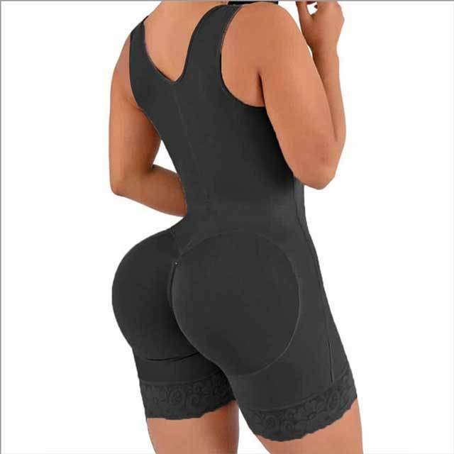 Hook And Eyes Tummy Control Slimming Body Shaper