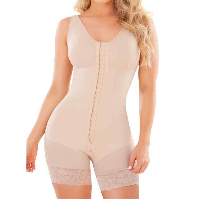 Hook And Eyes Tummy Control Slimming Body Shaper