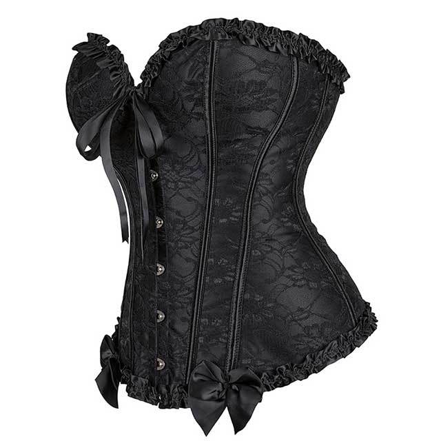 Lace Waist Cincher Body Slimming Shaper Lingerie Corset