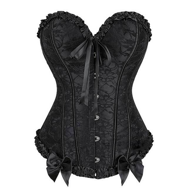 Lace Waist Cincher Body Slimming Shaper Lingerie Corset