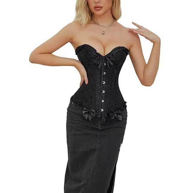 Lace Waist Cincher Body Slimming Shaper Lingerie Corset