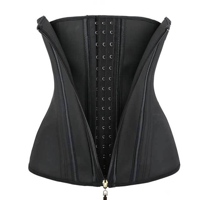 Latex Enhanced Hourglasses Waist Shaper Corset