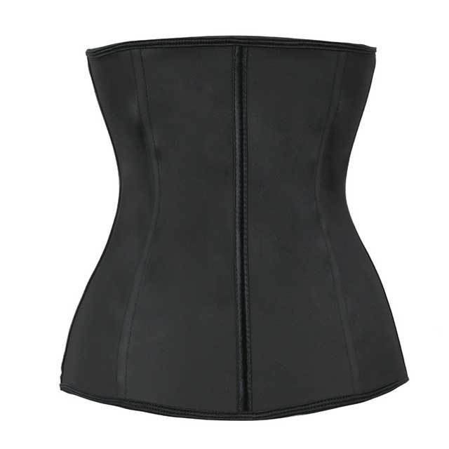 Latex Enhanced Hourglasses Waist Shaper Corset