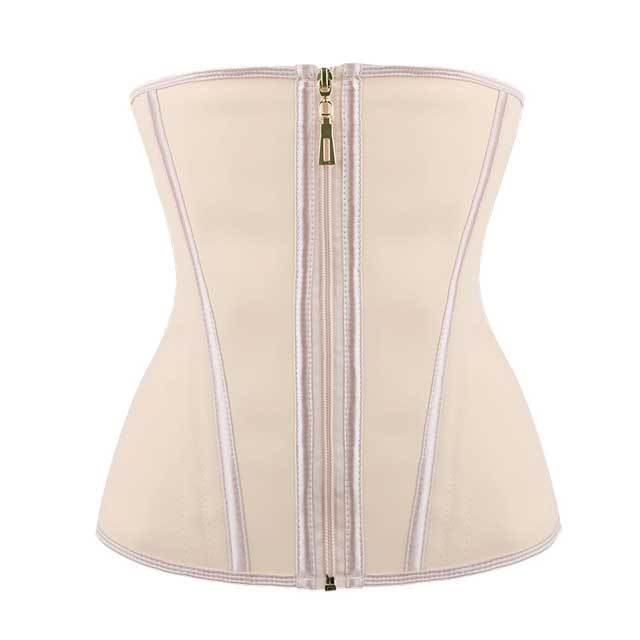 Latex Enhanced Hourglasses Waist Shaper Corset