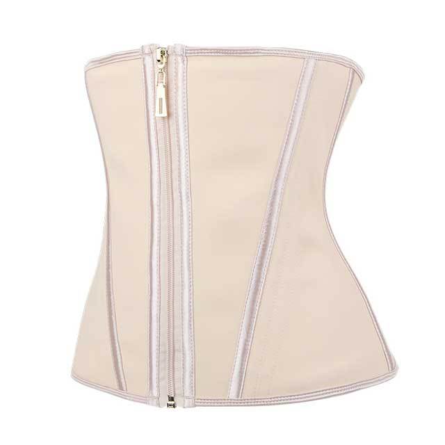 Latex Enhanced Hourglasses Waist Shaper Corset