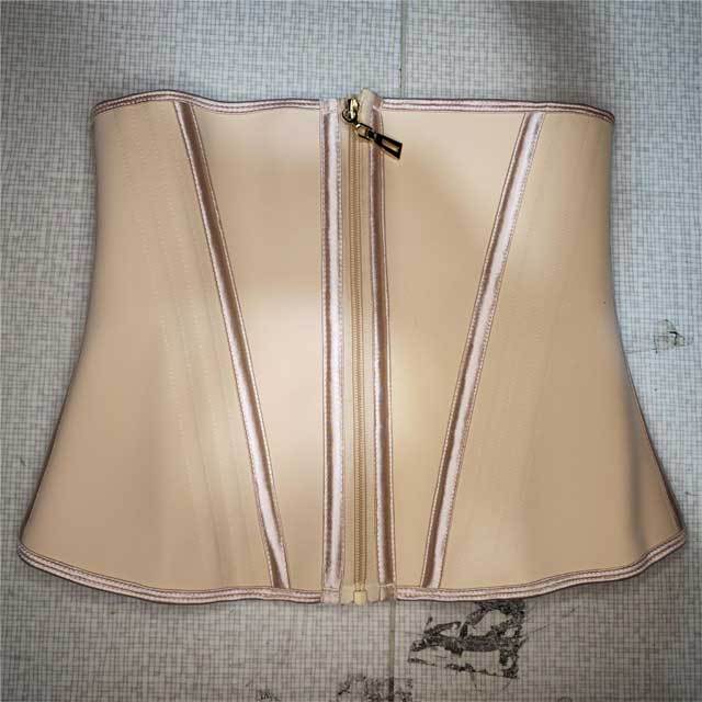 Latex Enhanced Hourglasses Waist Shaper Corset