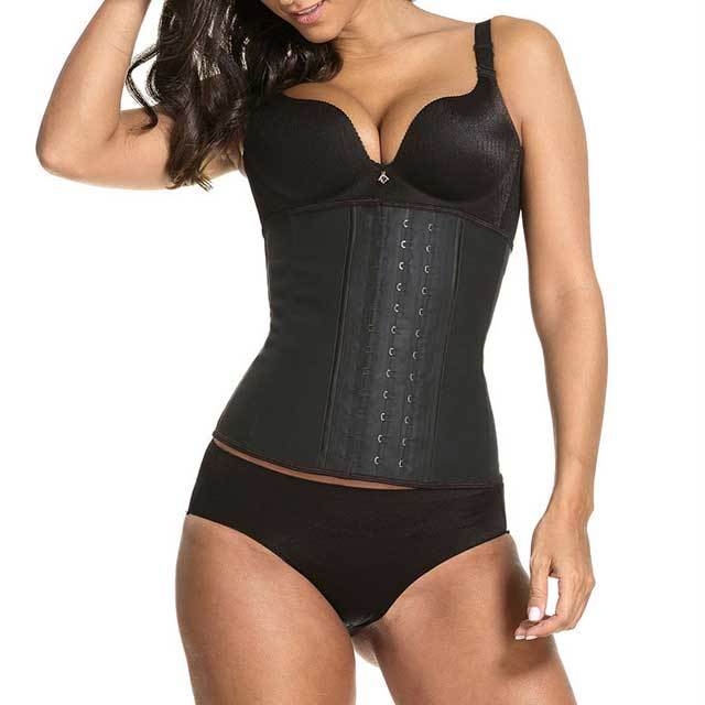 Original Latex Hooks Waist Trainer Corset
