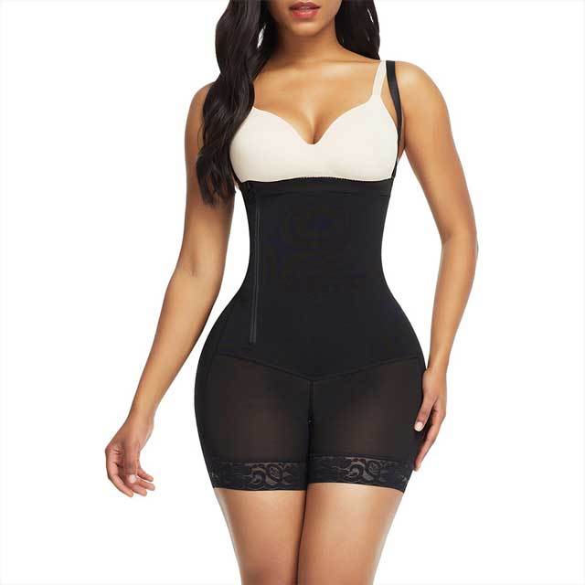 Side Zipper Butt Lifting Body Shapewear