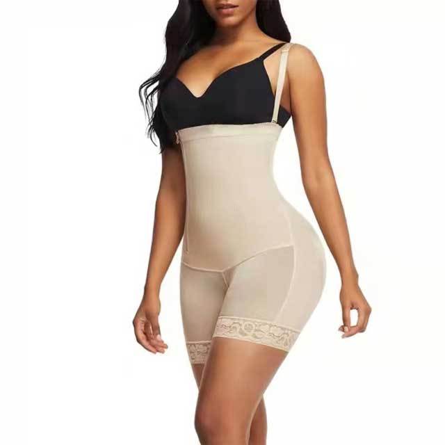 Side Zipper Butt Lifting Body Shapewear