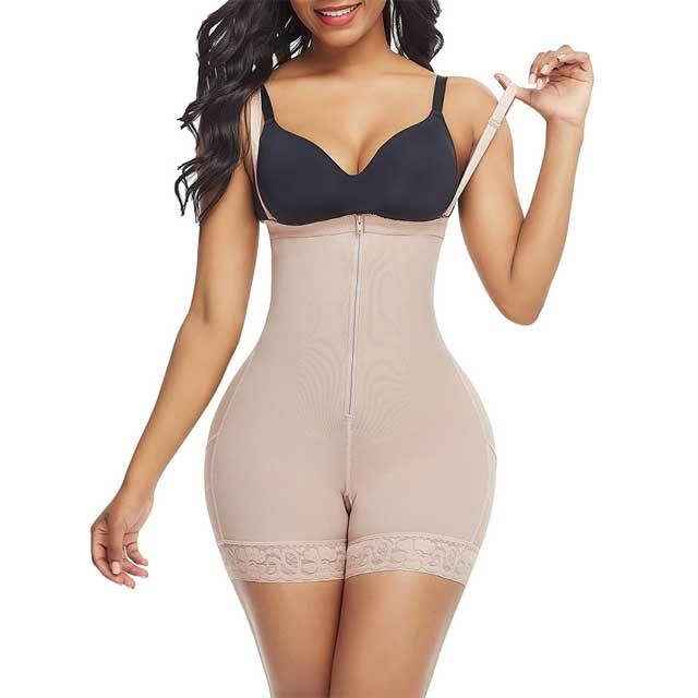 Zip Up Body Shaping Shapewear