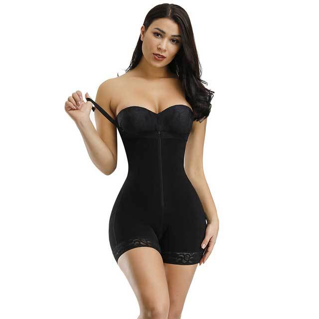 Zip Up Body Shaping Shapewear