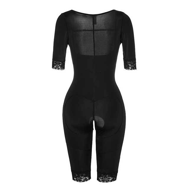 Zipper And Hooks Enhanced Full Body Shapewear