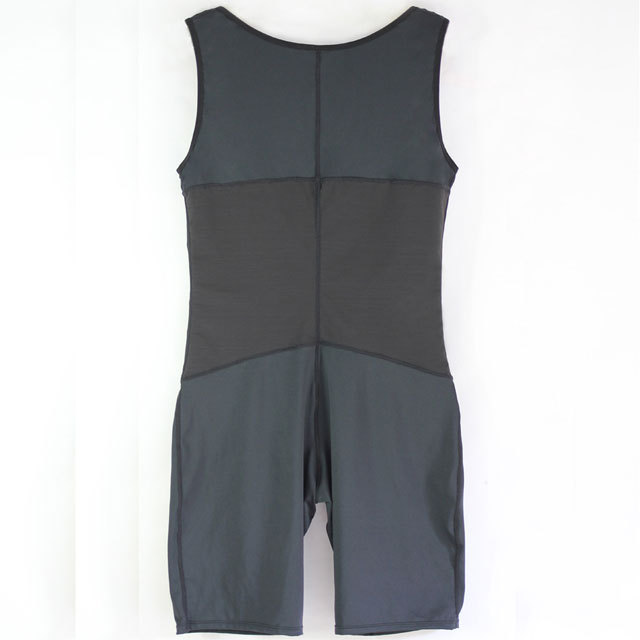 Hook And Eyes Tummy Control Body Shaper For Men
