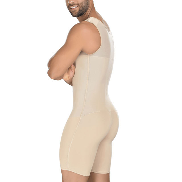 Hook And Eyes Tummy Control Body Shaper For Men