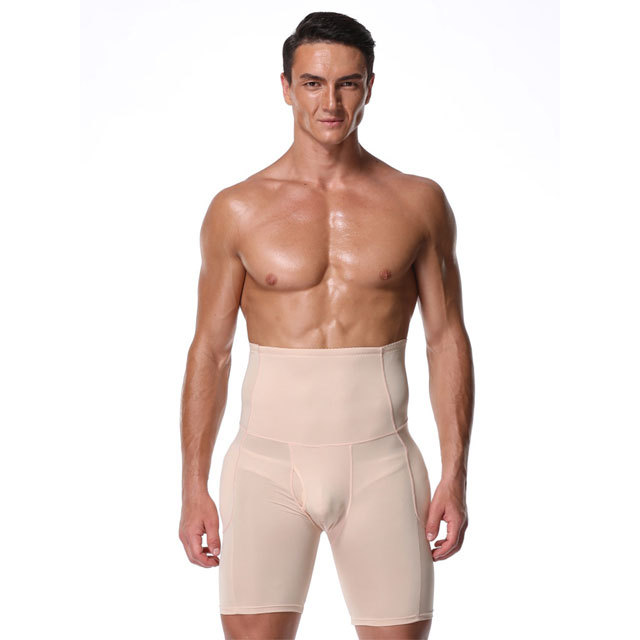 Men High Waist Tummy Control Boyshort Panties