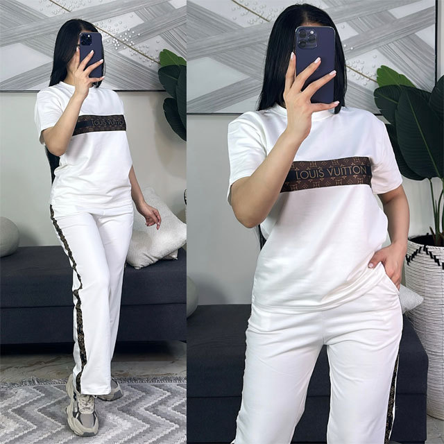 Printed Women Fashion Pants Suit