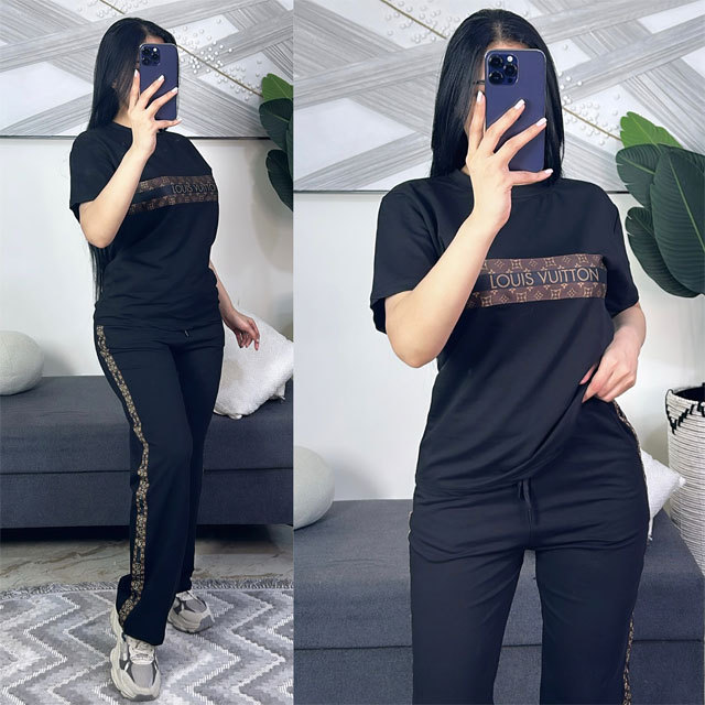 Printed Women Fashion Pants Suit