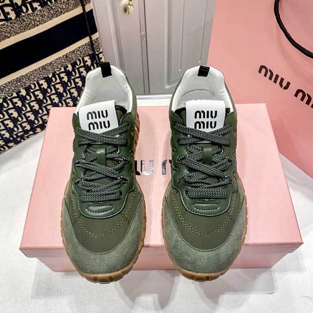 Simple Design Women Lace-Up Sneakers