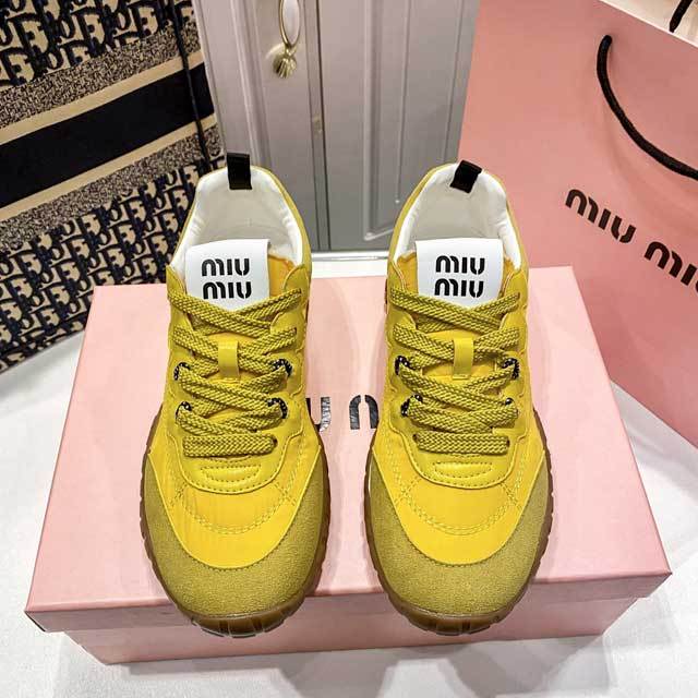 Simple Design Women Lace-Up Sneakers