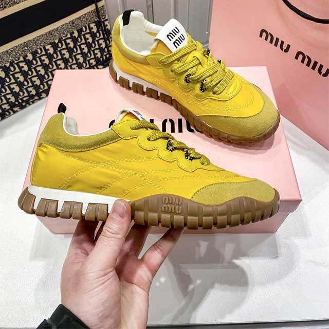 Simple Design Women Lace-Up Sneakers