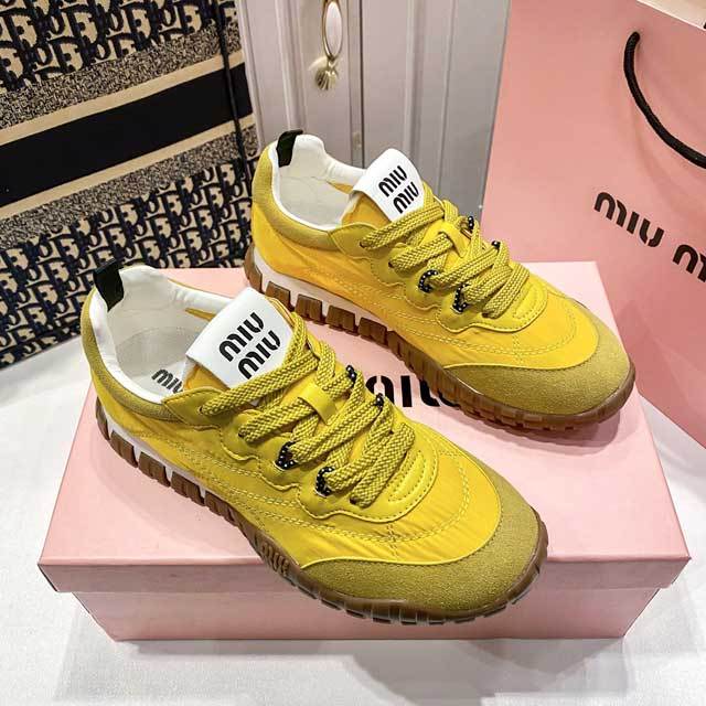 Simple Design Women Lace-Up Sneakers
