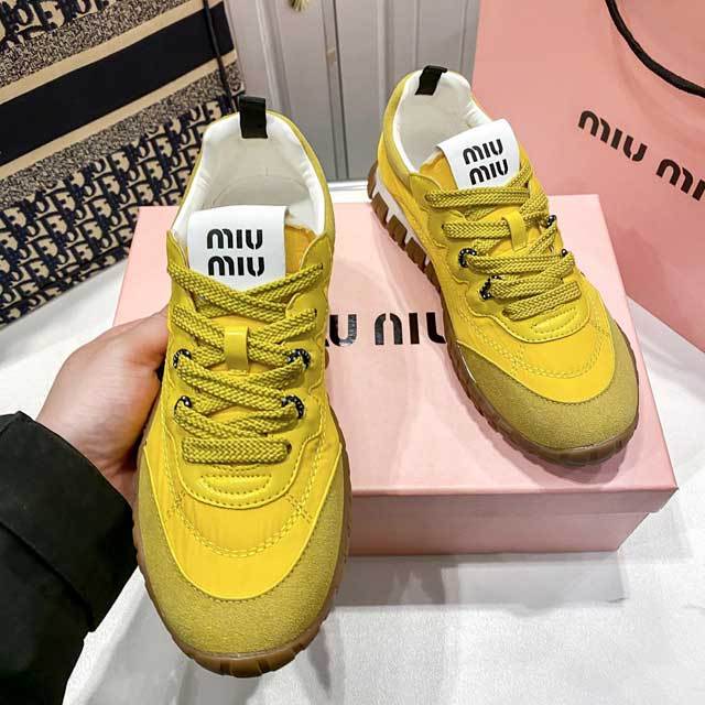Simple Design Women Lace-Up Sneakers