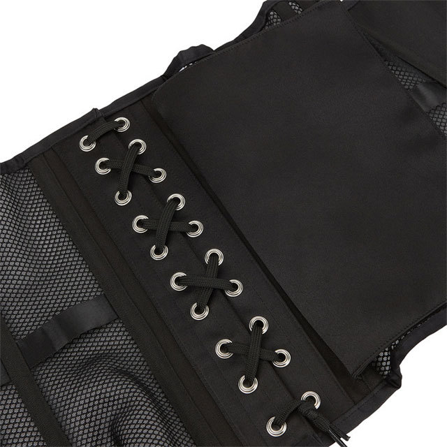 Retro Mesh Underbust Waist Training Corset