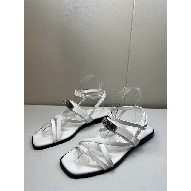 Ankle Strap Leather Beach Flat Sandals