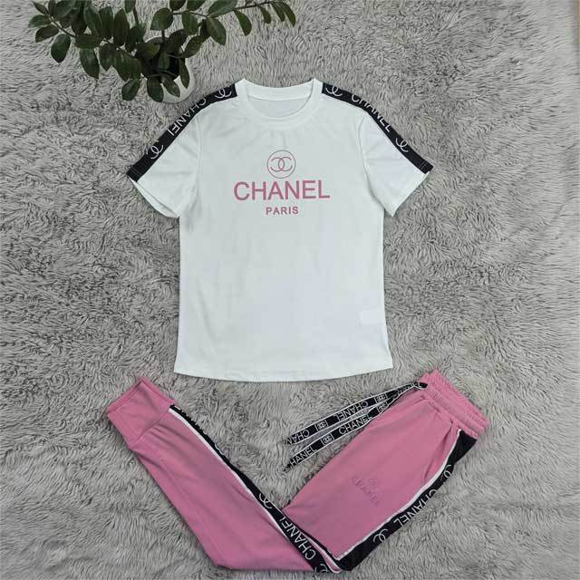 Embroidery Top Casual Jogging Suit