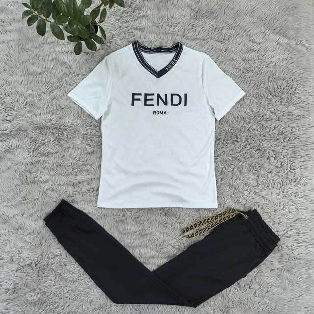 Embroidery Top Casual Jogging Suit