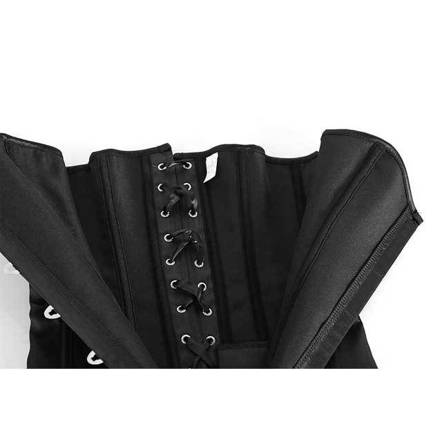 Lace-Up Overbust Corset Dress