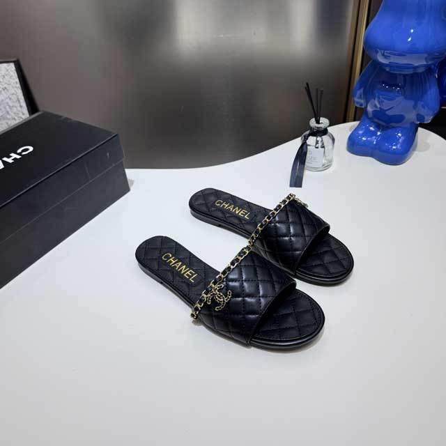 Fashion Logo Classic Flat Sandals