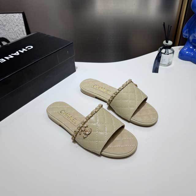 Fashion Logo Classic Flat Sandals