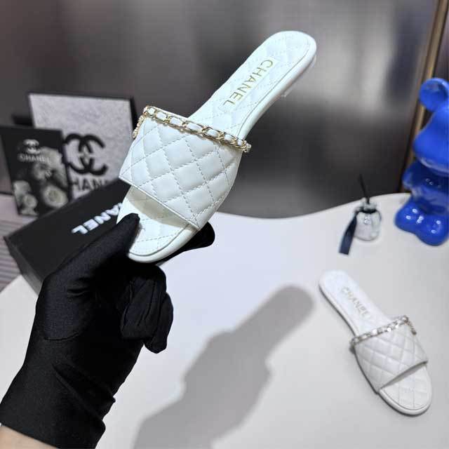 Fashion Logo Classic Flat Sandals